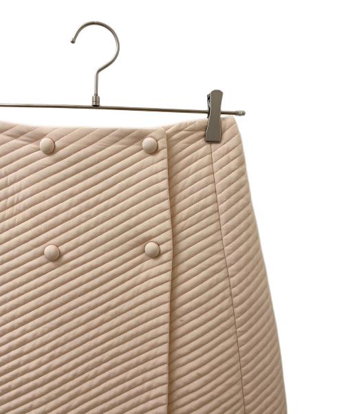 FENDI（フェンディ）FENDI (フェンディ) キルティングロングスカート ピンク サイズ:38の古着・服飾アイテム