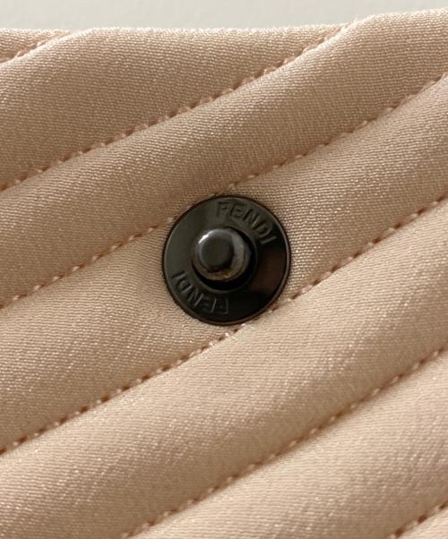 FENDI（フェンディ）FENDI (フェンディ) キルティングロングスカート ピンク サイズ:38の古着・服飾アイテム