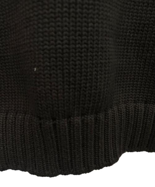FENDI（フェンディ）FENDI (フェンディ) クルーネックニットセーター ブラック サイズ:48の古着・服飾アイテム