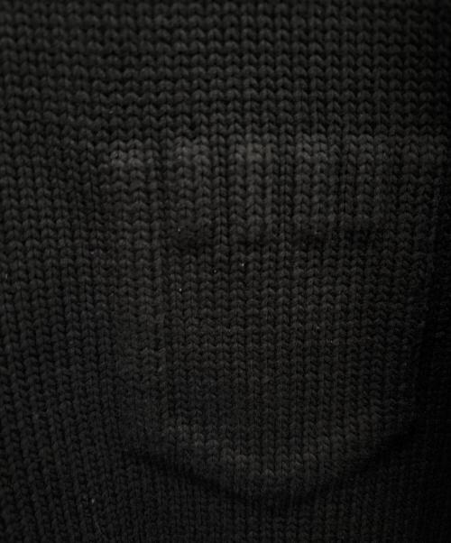 FENDI（フェンディ）FENDI (フェンディ) クルーネックニットセーター ブラック サイズ:48の古着・服飾アイテム