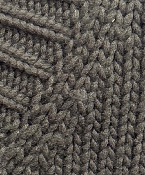 FENDI（フェンディ）FENDI (フェンディ) クルーネックニットセーター ブラック サイズ:48の古着・服飾アイテム