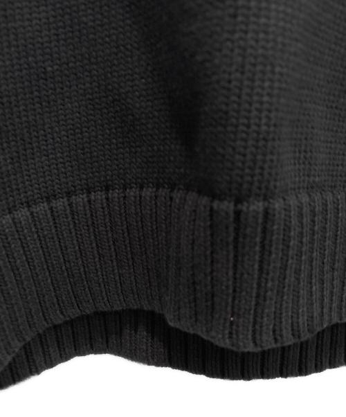 Maison Margiela（メゾンマルジェラ）Maison Margiela (メゾンマルジェラ) 'Memory of' ラベル ニット ブラック サイズ:Sの古着・服飾アイテム