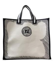 FENDI（フェンディ）の古着「カルフォルニアスカイトートバッグ」｜ホワイト