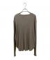 Hello.bonjour! (ハローボンジュール) RIB LONGSLEEVE T-SHIRT ベージュ サイズ:-：12000円