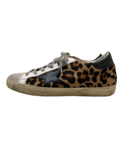 GOLDEN GOOSE（ゴールデングース）GOLDEN GOOSE (ゴールデングース) Super-Star ブラウン サイズ:38の古着・服飾アイテム