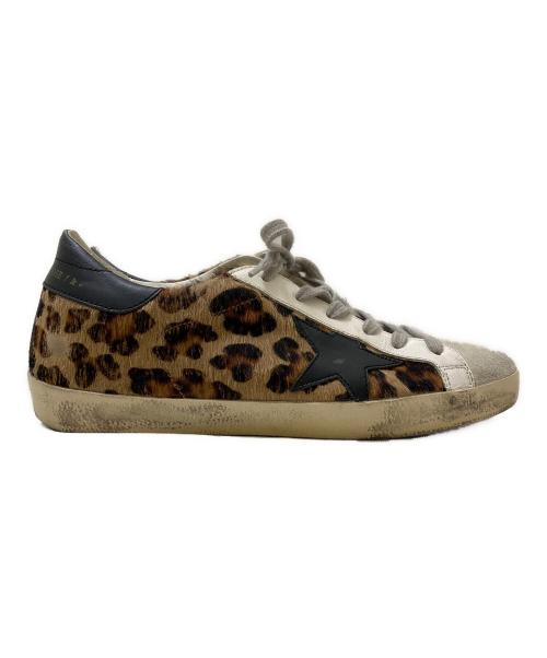 GOLDEN GOOSE（ゴールデングース）GOLDEN GOOSE (ゴールデングース) Super-Star ブラウン サイズ:38の古着・服飾アイテム
