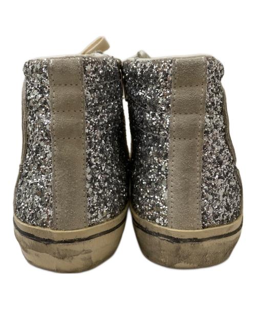 GOLDEN GOOSE（ゴールデングース）GOLDEN GOOSE (ゴールデングース) Slide Double Quarter ハイカットスニーカー ホワイト サイズ:38の古着・服飾アイテム