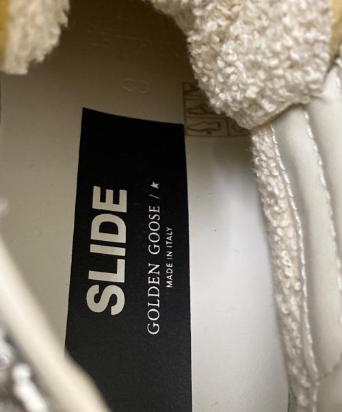 GOLDEN GOOSE（ゴールデングース）GOLDEN GOOSE (ゴールデングース) Slide Double Quarter ハイカットスニーカー ホワイト サイズ:38の古着・服飾アイテム