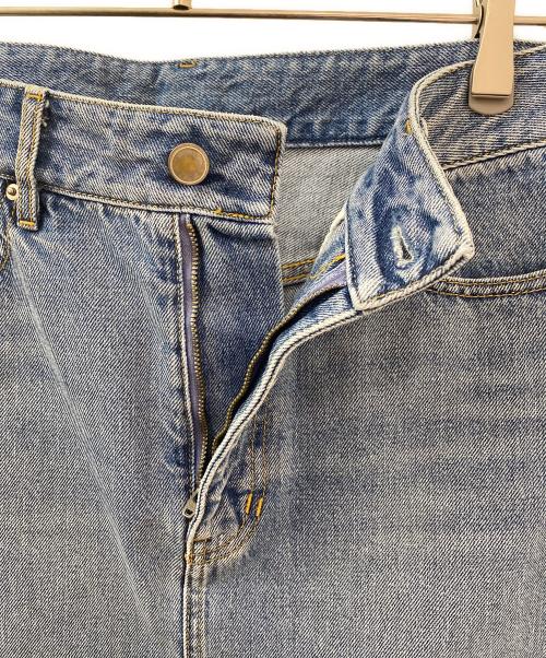 MUSE de Deuxieme Classe（ミューズ ドゥーズィエム クラス）MUSE de Deuxieme Classe (ミューズ ドゥーズィエム クラス) DENIM W Slit スカート インディゴ サイズ:34の古着・服飾アイテム