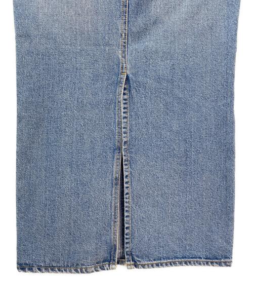 MUSE de Deuxieme Classe（ミューズ ドゥーズィエム クラス）MUSE de Deuxieme Classe (ミューズ ドゥーズィエム クラス) DENIM W Slit スカート インディゴ サイズ:34の古着・服飾アイテム