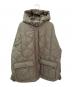 CALUX（キャラクス）の古着「QUILTED HOODY ジャケット」｜カーキ