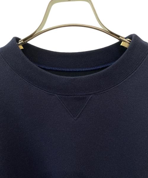sacai（サカイ）sacai (サカイ) Nylon Twill x Sponge Sweat Pullover ネイビー サイズ:1の古着・服飾アイテム