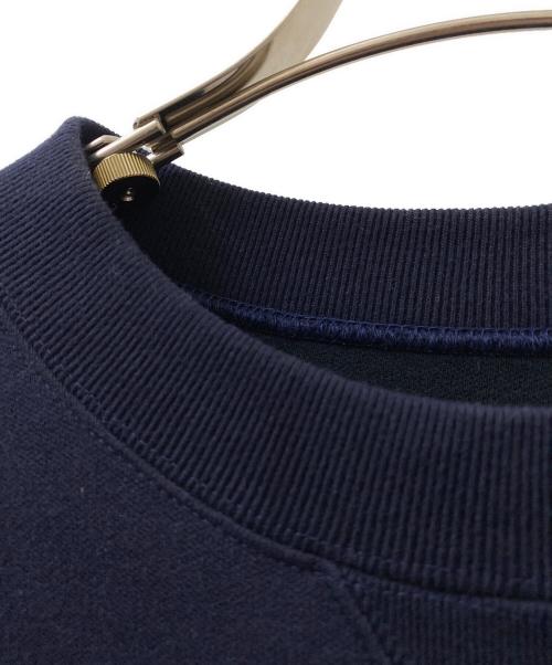sacai（サカイ）sacai (サカイ) Nylon Twill x Sponge Sweat Pullover ネイビー サイズ:1の古着・服飾アイテム