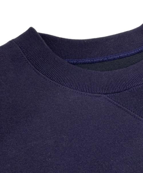 sacai（サカイ）sacai (サカイ) Nylon Twill x Sponge Sweat Pullover ネイビー サイズ:1の古着・服飾アイテム