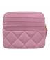 CHANEL (シャネル) ジップウォレット ピンク：110000円