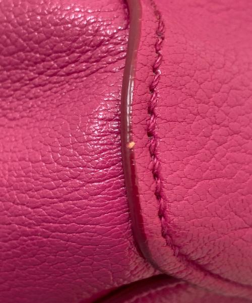 MIU MIU（ミュウミュウ）MIU MIU (ミュウミュウ) 2WAYバッグ ショッキングピンクの古着・服飾アイテム