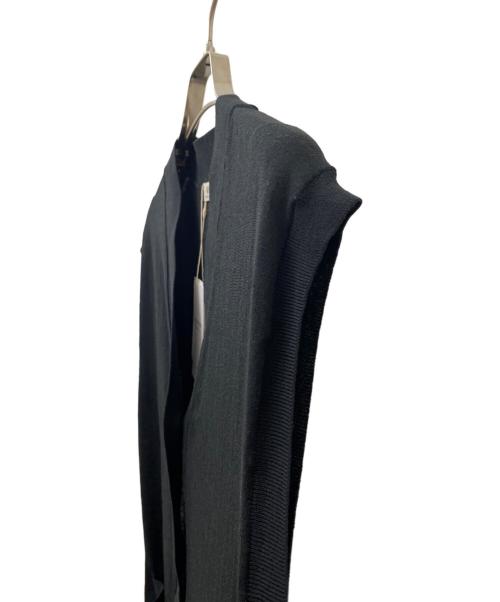 journal standard L'essage（ジャーナルスタンダード レサージュ）journal standard L'essage (ジャーナルスタンダード レサージュ) Vネックニットベスト ブラック サイズ:Freeの古着・服飾アイテム