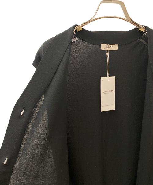 journal standard L'essage（ジャーナルスタンダード レサージュ）journal standard L'essage (ジャーナルスタンダード レサージュ) Vネックニットベスト ブラック サイズ:Freeの古着・服飾アイテム