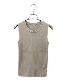 L'appartement（アパルトモン）の古着「GIZA COTTON N/S RIB KNIT」｜グレー