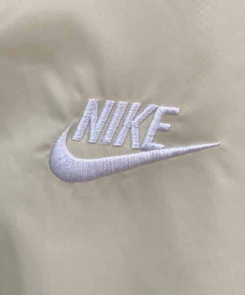 NIKE（ナイキ）NIKE (ナイキ) NSW HE WR ウーブン フーディ ジャケット ベージュ サイズ:Mの古着・服飾アイテム