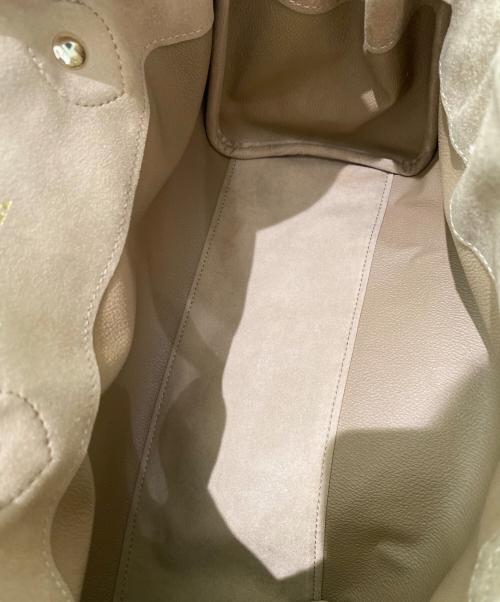 SITA PARANTICA（シータパランティカ）SITA PARANTICA (シータパランティカ) SS別注 フェイクスエードトート M ベージュの古着・服飾アイテム