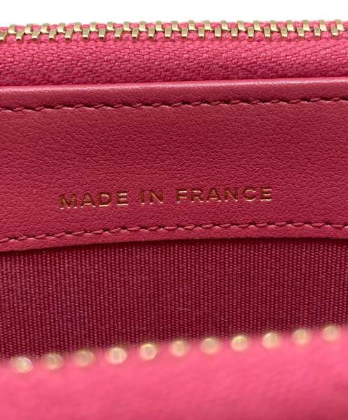 CHANEL（シャネル）CHANEL (シャネル) COCOコットンデニムチェーンウォレット ピンクの古着・服飾アイテム