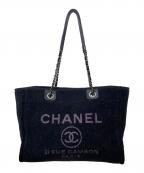 CHANELシャネル）の古着「ドーヴィル」｜ブラック