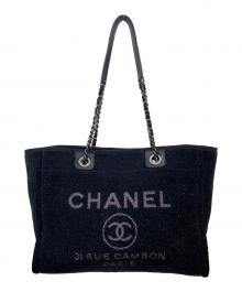 CHANEL（シャネル）の古着「ドーヴィル」｜ブラック