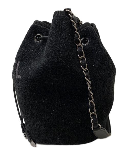 CHANEL（シャネル）CHANEL (シャネル) ドーヴィルバケット ブラックの古着・服飾アイテム