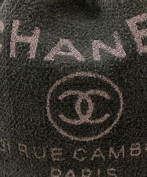 CHANEL（シャネル）CHANEL (シャネル) ドーヴィルバケット ブラックの古着・服飾アイテム