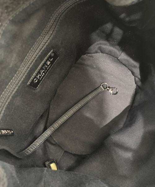 CHANEL（シャネル）CHANEL (シャネル) ドーヴィルバケット ブラックの古着・服飾アイテム