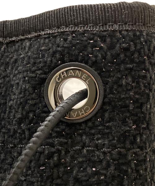 CHANEL（シャネル）CHANEL (シャネル) ドーヴィルバケット ブラックの古着・服飾アイテム