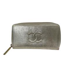 CHANEL（シャネル）の古着「ココマーク コンパクトウォレット」｜ゴールド