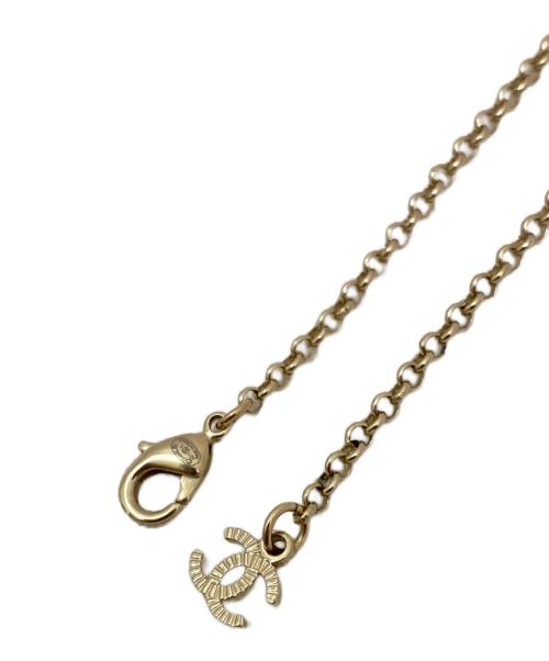 CHANEL（シャネル）CHANEL (シャネル) カメリアココマークチェーンネックレス ゴールドの古着・服飾アイテム