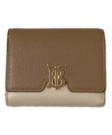 BURBERRY（バーバリー）の古着「TBフォールディングウォレット」｜ブラウン