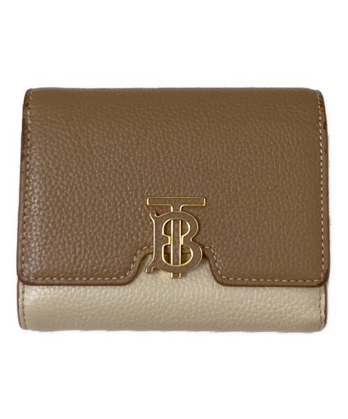 BURBERRY（バーバリー）BURBERRY (バーバリー) TBフォールディングウォレット ブラウンの古着・服飾アイテム