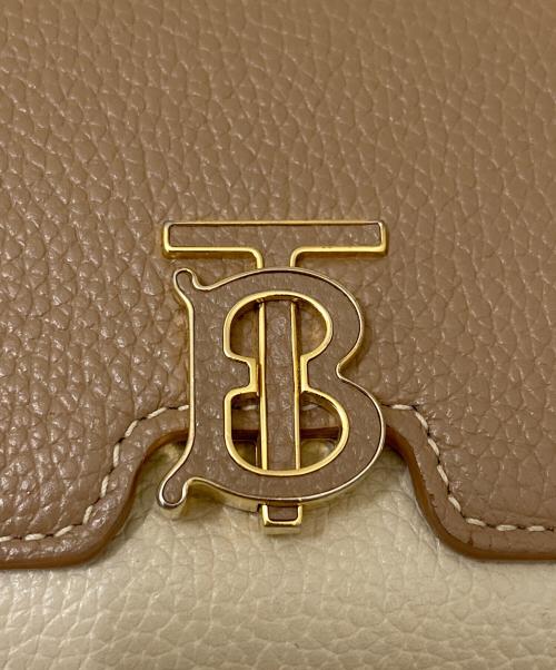 BURBERRY（バーバリー）BURBERRY (バーバリー) TBフォールディングウォレット ブラウンの古着・服飾アイテム