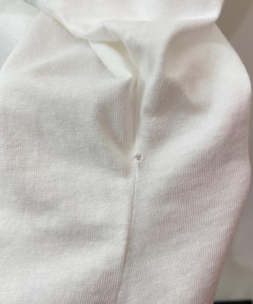 ALAIA（アライア）ALAIA (アライア) ロゴTシャツ ホワイト サイズ:38の古着・服飾アイテム