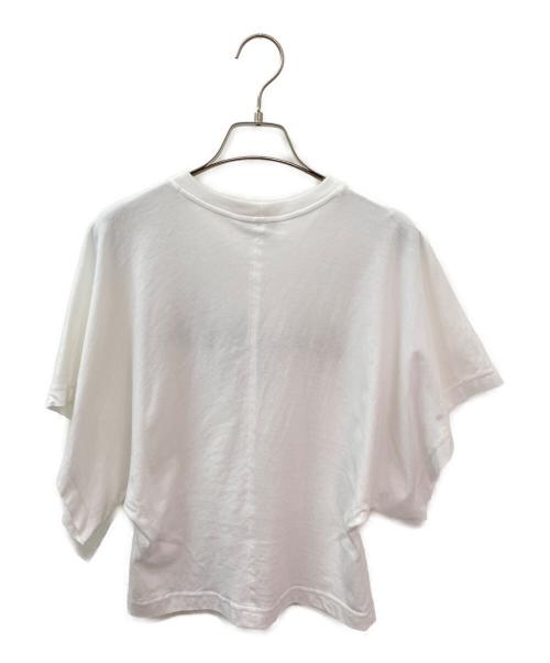 ALAIA（アライア）ALAIA (アライア) ロゴTシャツ ホワイト サイズ:38の古着・服飾アイテム