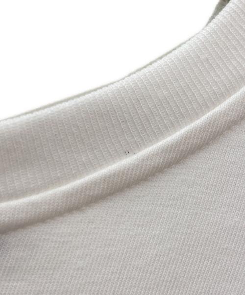 ALAIA（アライア）ALAIA (アライア) ロゴTシャツ ホワイト サイズ:38の古着・服飾アイテム