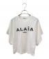 ALAIA（アライア）の古着「ロゴTシャツ」｜ホワイト
