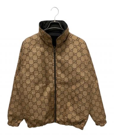 中古・古着通販】GUCCI (グッチ) GGキャンバスリバーシブルジャケット