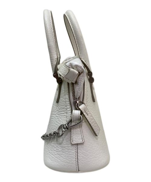 Maison Margiela（メゾンマルジェラ）Maison Margiela (メゾンマルジェラ) 5ACマイクロバッグ ホワイト サイズ:マイクロの古着・服飾アイテム