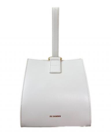 中古・古着通販】JIL SANDER (ジルサンダー) ハンドバッグ ホワイト