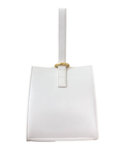 JIL SANDER（ジルサンダー）JIL SANDER (ジルサンダー) ハンドバッグ ホワイトの古着・服飾アイテム