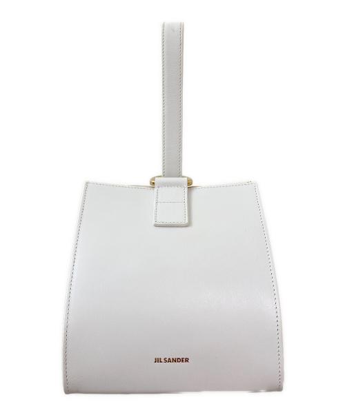 JIL SANDER（ジルサンダー）JIL SANDER (ジルサンダー) ハンドバッグ ホワイトの古着・服飾アイテム