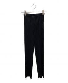 PLEATS PLEASE（プリーツプリーズ）の古着「プリーツパンツ」｜ブラック