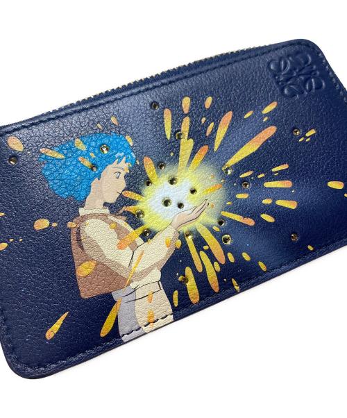 LOEWE（ロエベ）LOEWE x Howl's Moving Castle Magical Sky Coin Cardholder In Classic Calfskin and Crystal 