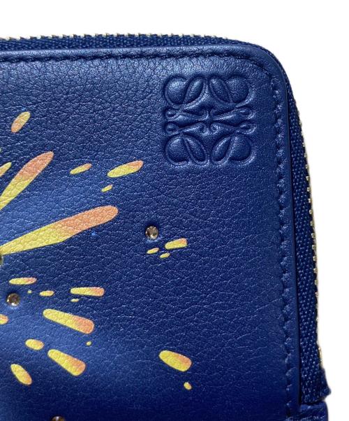 LOEWE（ロエベ）LOEWE x Howl's Moving Castle Magical Sky Coin Cardholder In Classic Calfskin and Crystal 