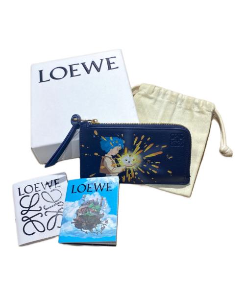 LOEWE（ロエベ）LOEWE x Howl's Moving Castle Magical Sky Coin Cardholder In Classic Calfskin and Crystal 